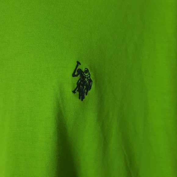 NWT US Polo Assn. Long Sleeve Green Tshirt Sports - Picture 5 of 6